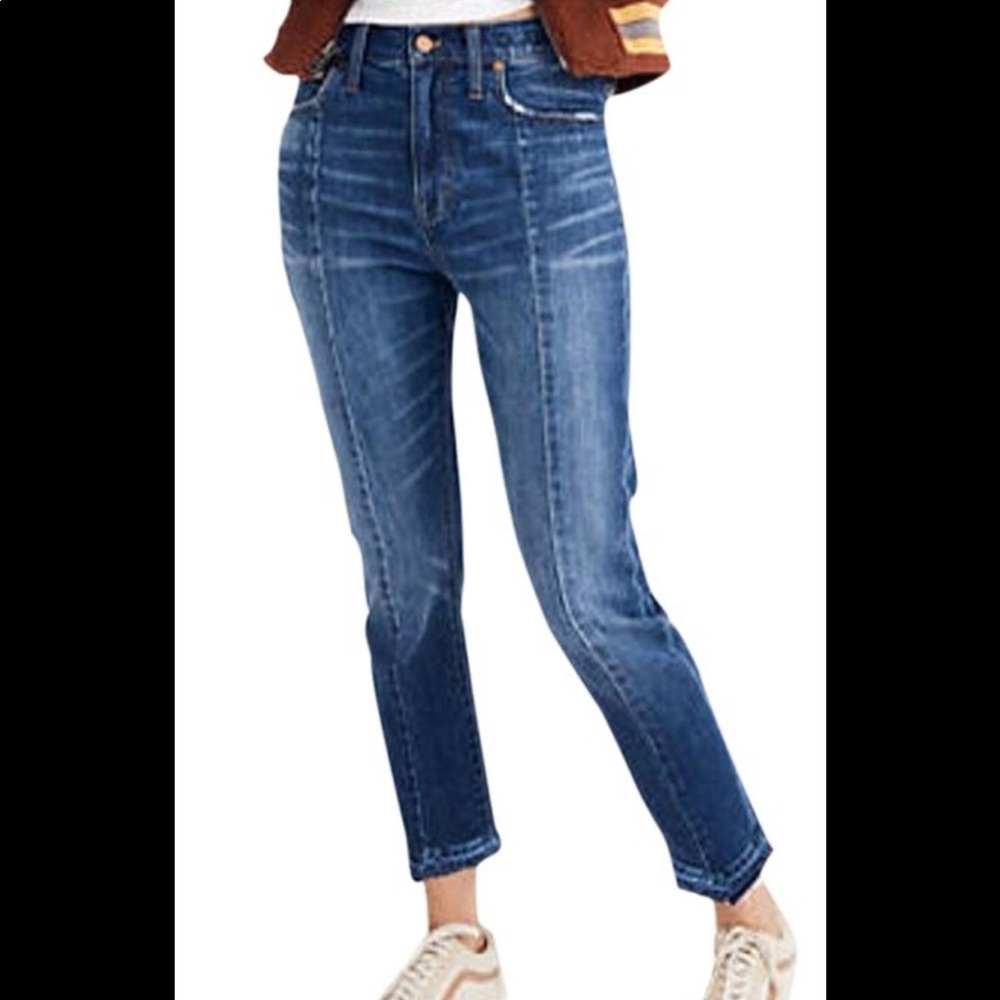 Made well boyfriend cropped jeans
